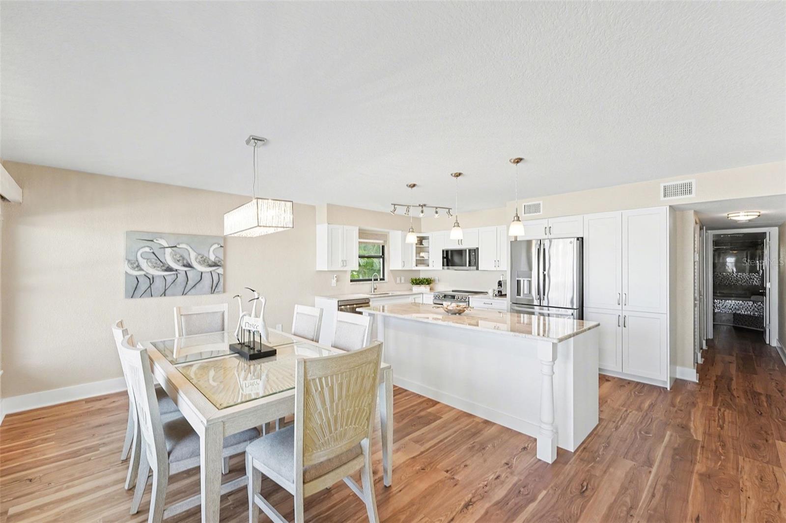 The lower level offers two bedrooms and two baths, and was fully renovated in 2025.