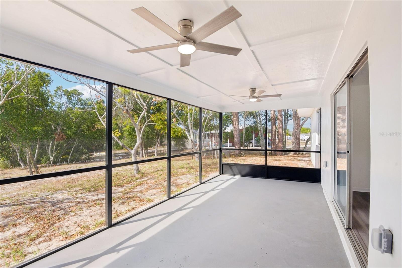 Rear Screened in Lanai View 2