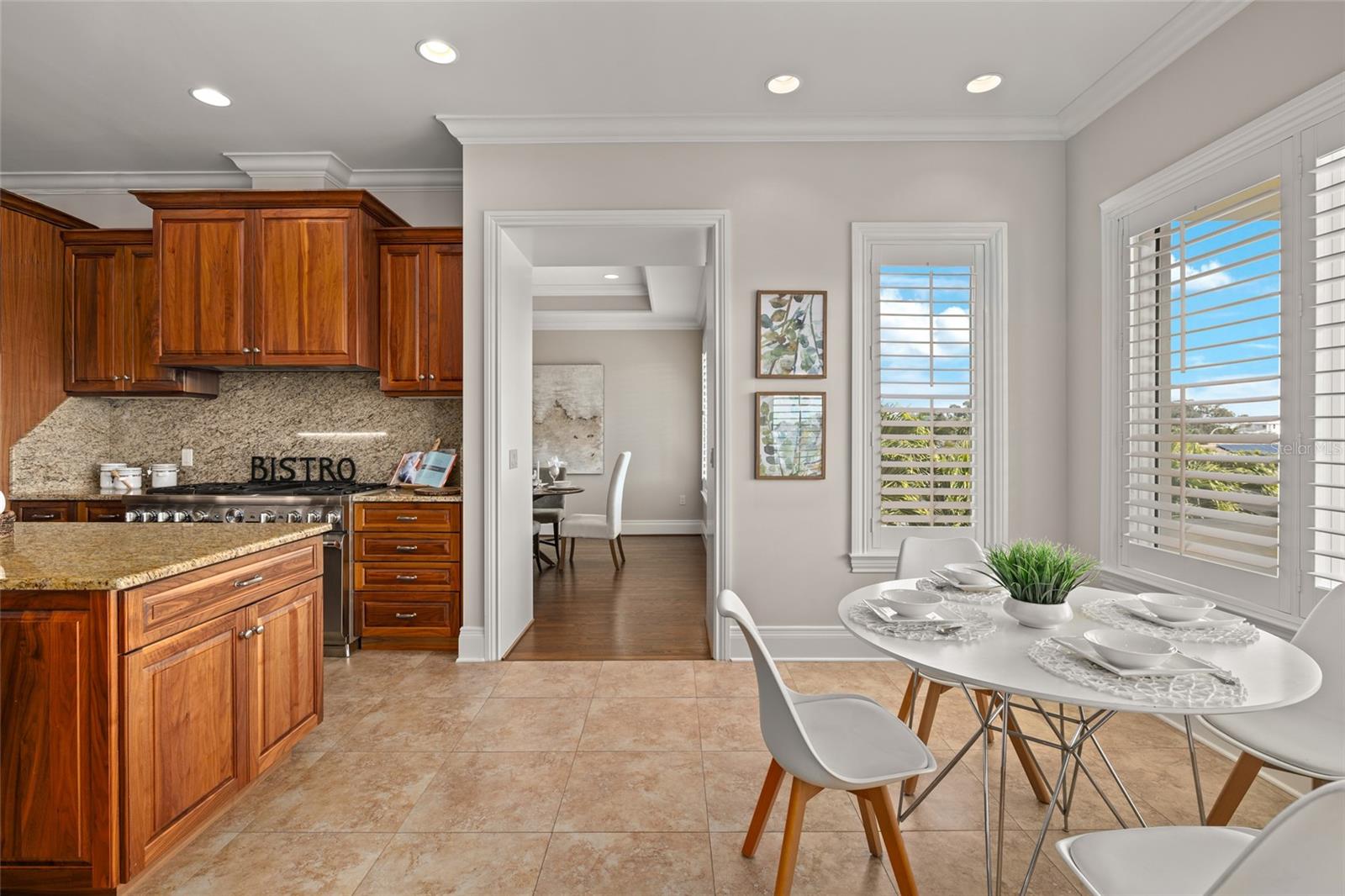 Casual dining into Formal Dining Room