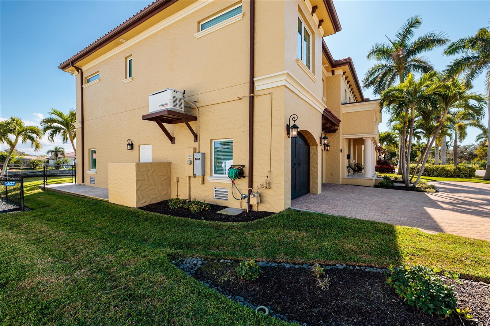 Hurricane Ready: Whole House Generator, flow through vents, hurricane impact windows/doors, hurricane rated carriage-style garage doors. ICF (Insulated Concrete Form Construction (better than concrete block!)