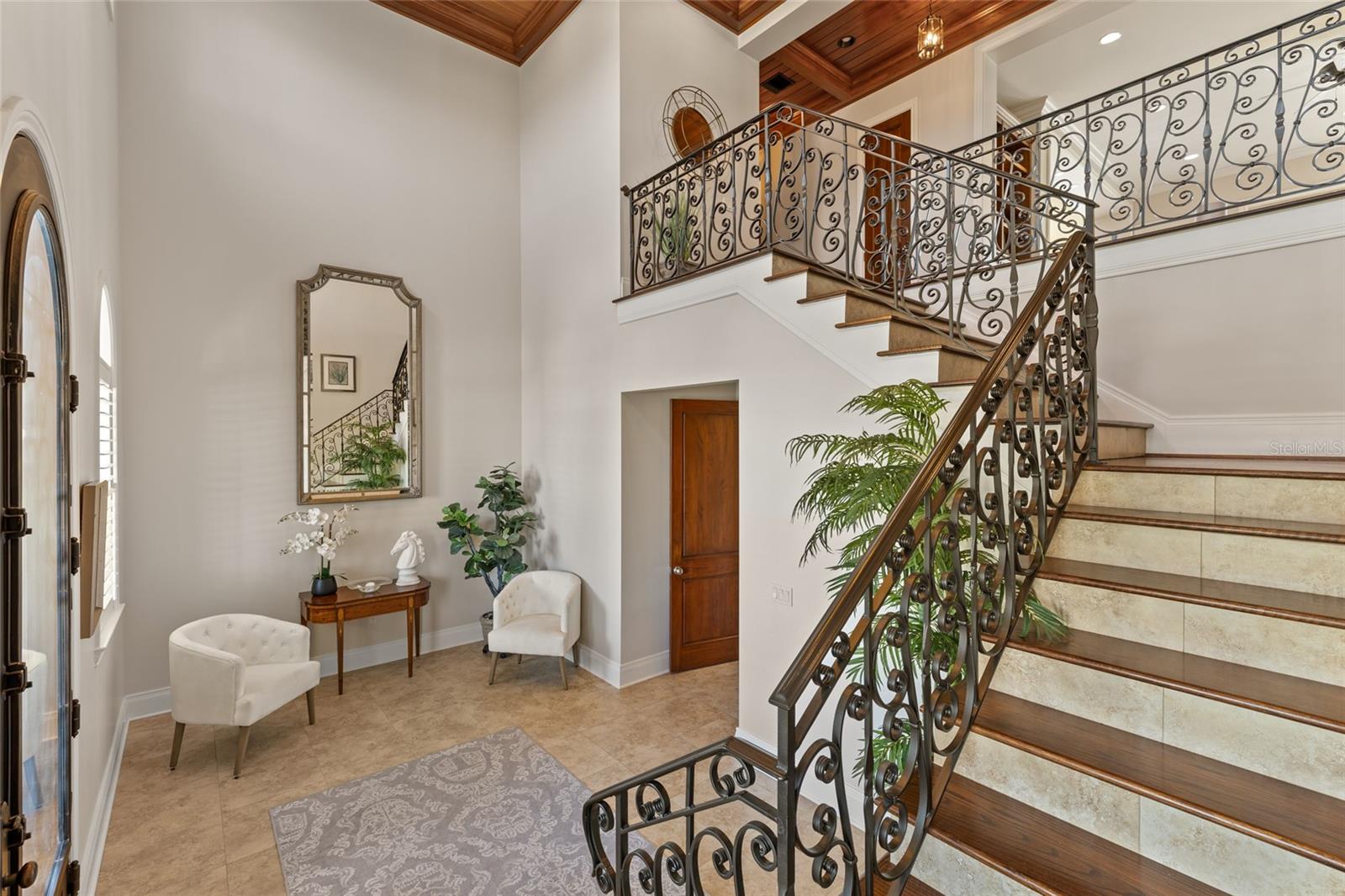 Grand two story foyer!