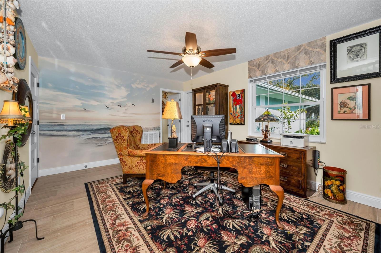 Bedroom -  currently used as an office