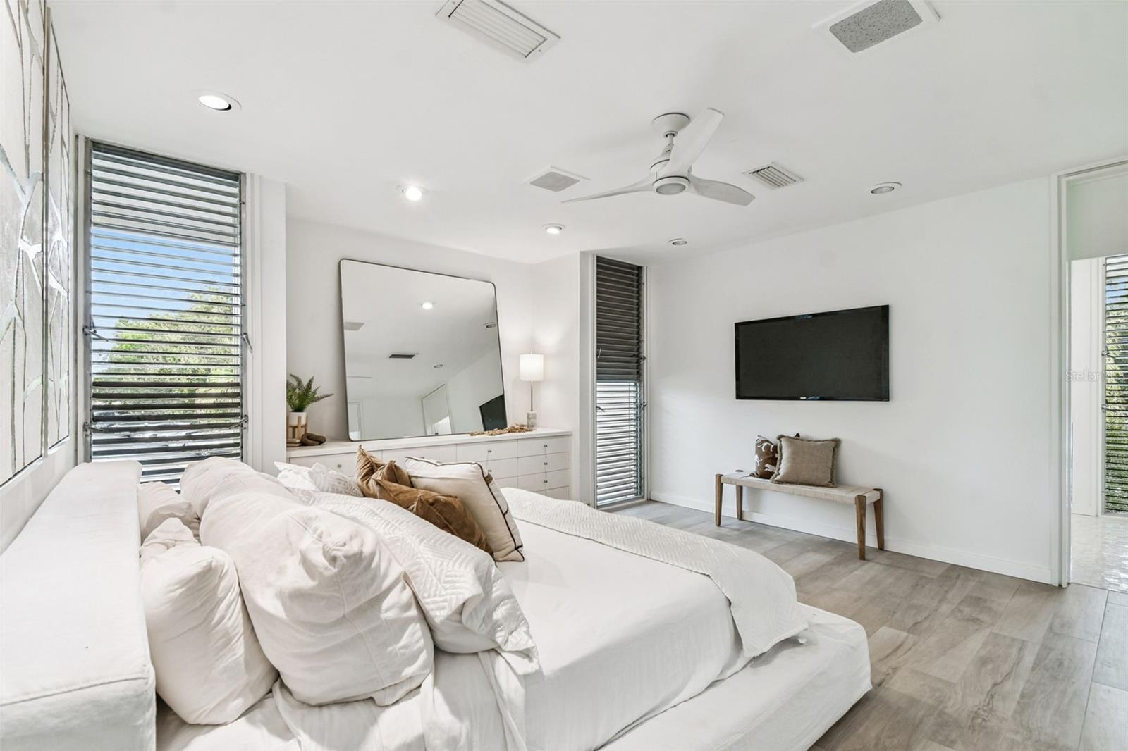 Primary bedroom suite upstairs