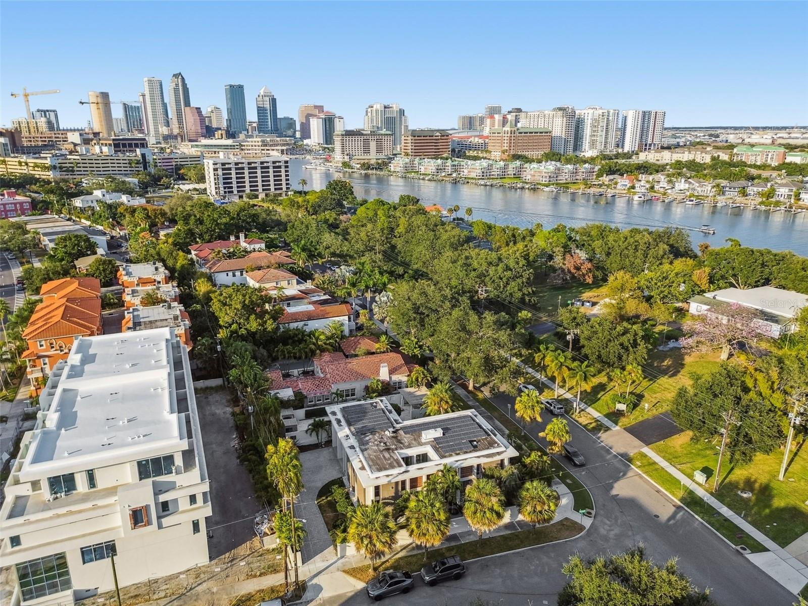 One Block from the Davis Islands waterfront