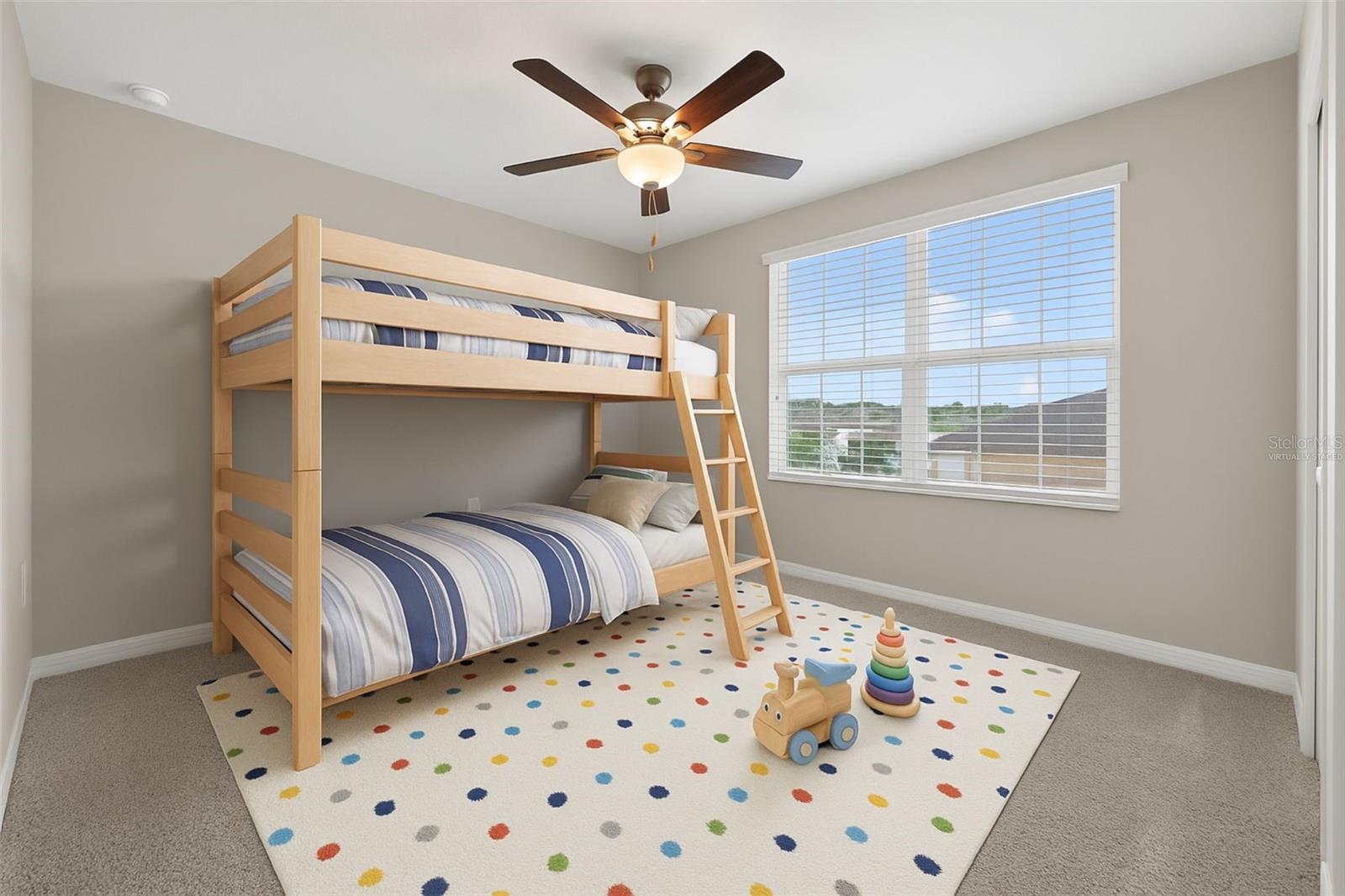 Bedroom 2 - Virtually Staged