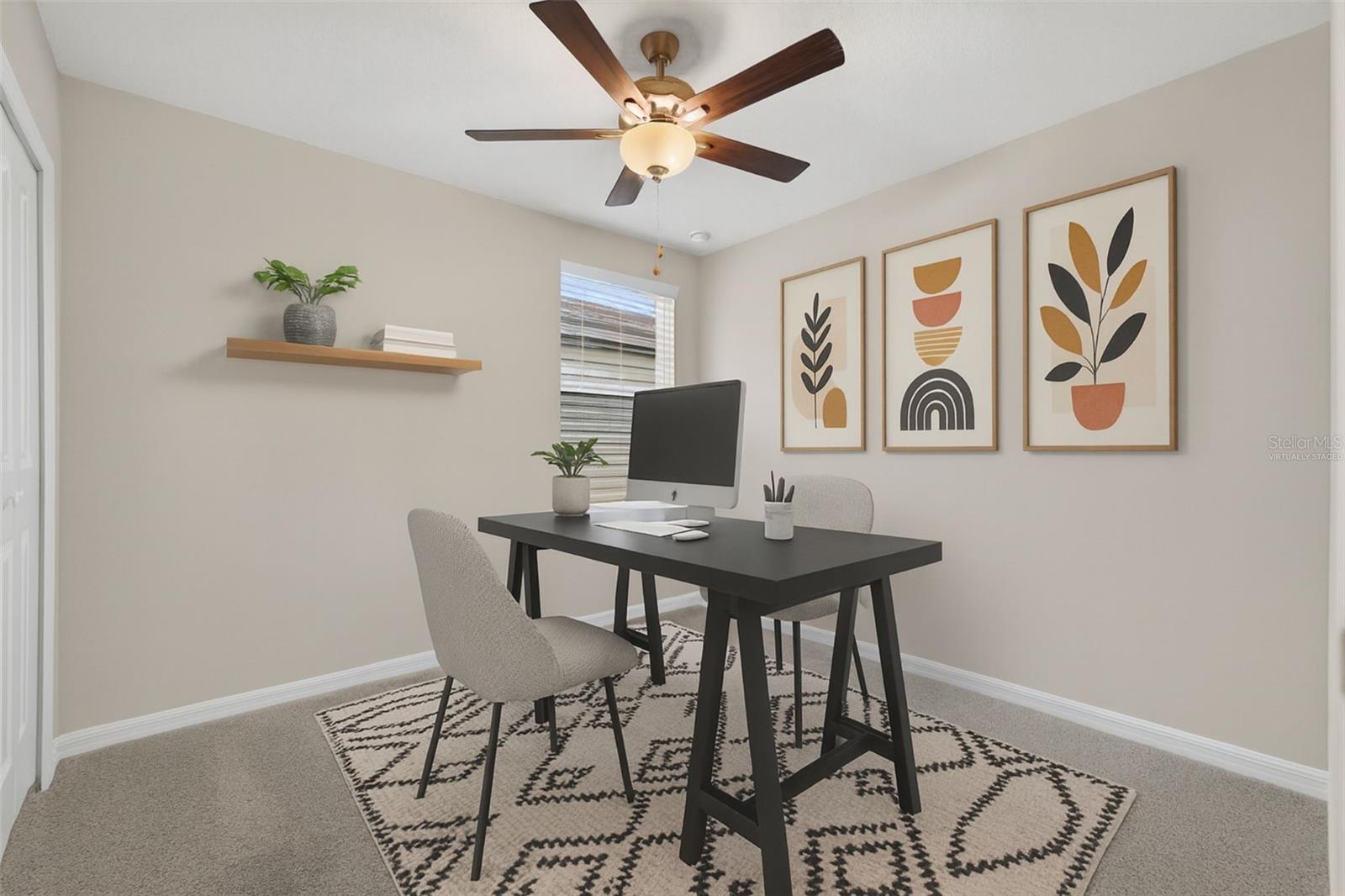 Bedroom 3 - Virtually Staged