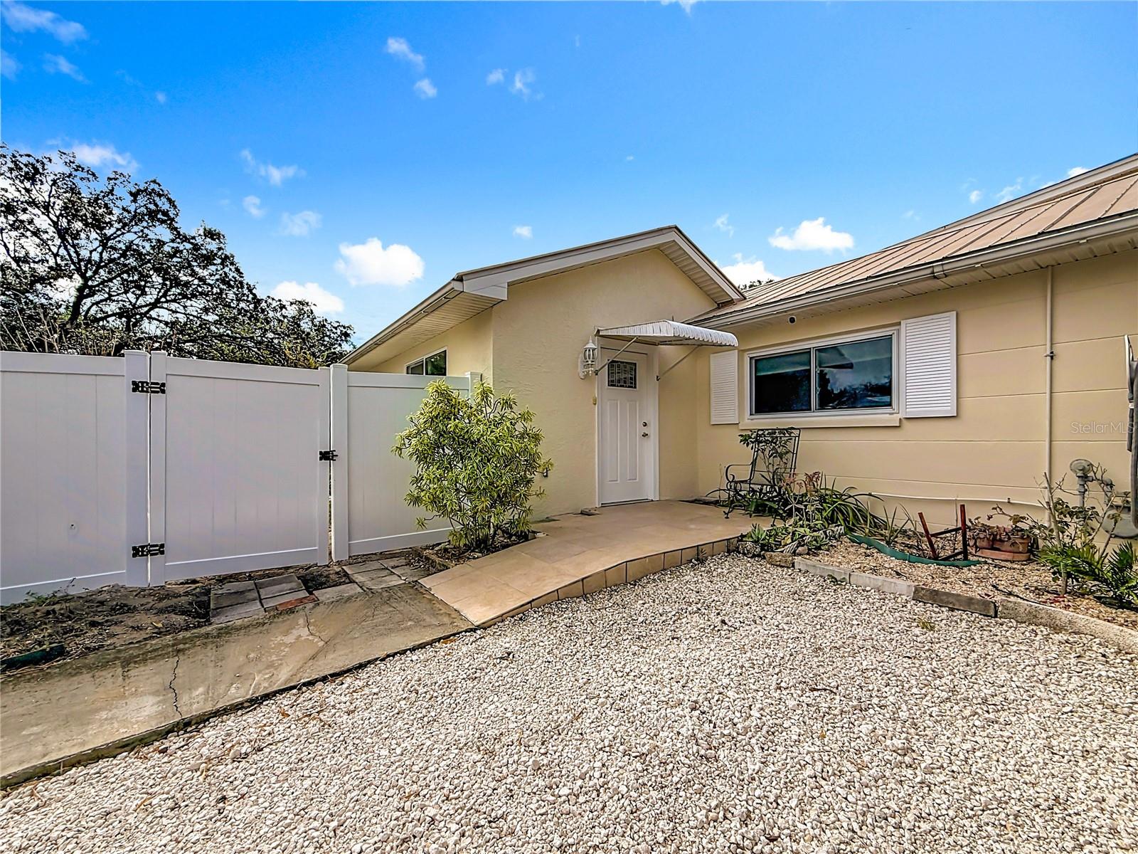 Front entry to In-law apartment