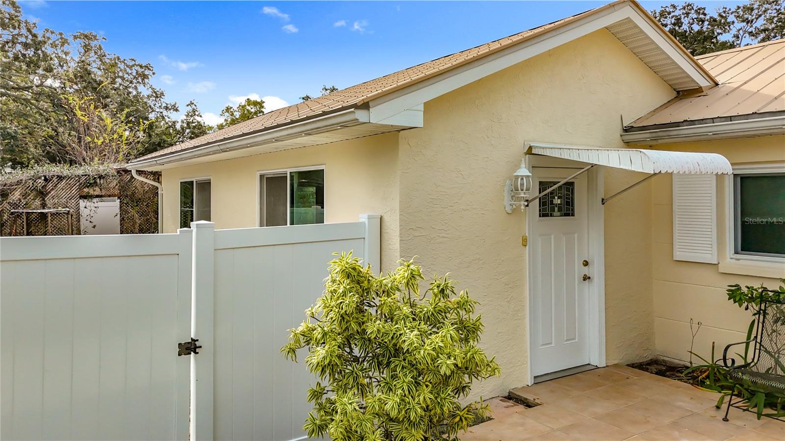 Front entry to In-law apartment