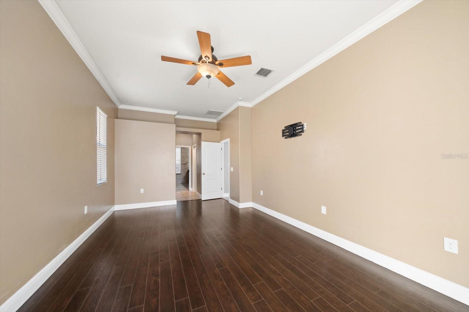 En Suite Bathroom with dual custom walk in closets