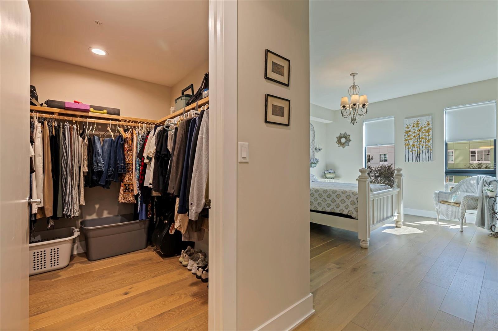 Primary Walk In Closet