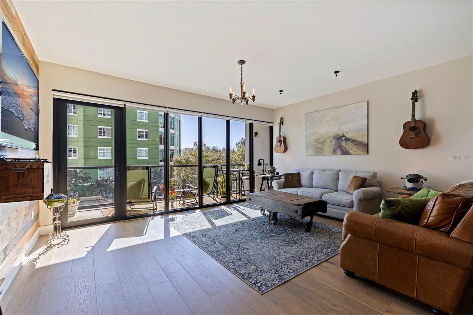 Living room with a view