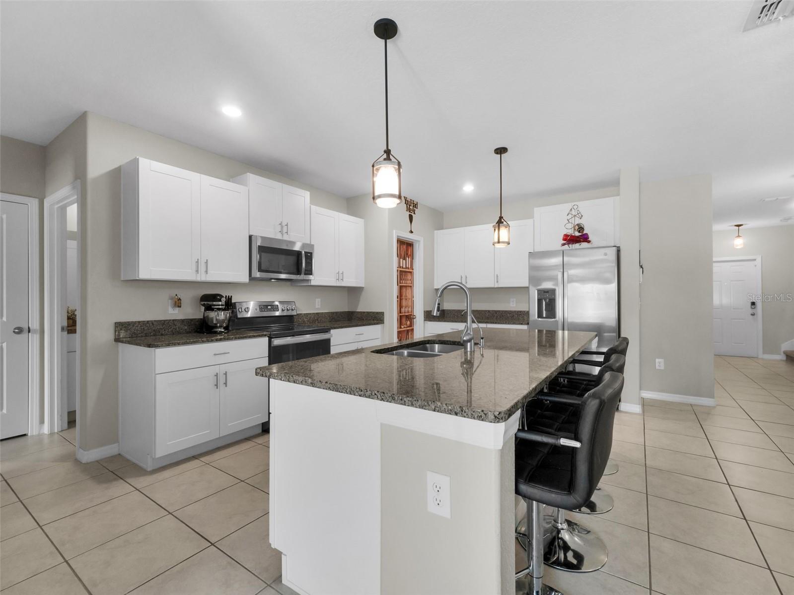 Beautiful Kitchen With Walk In Pantry