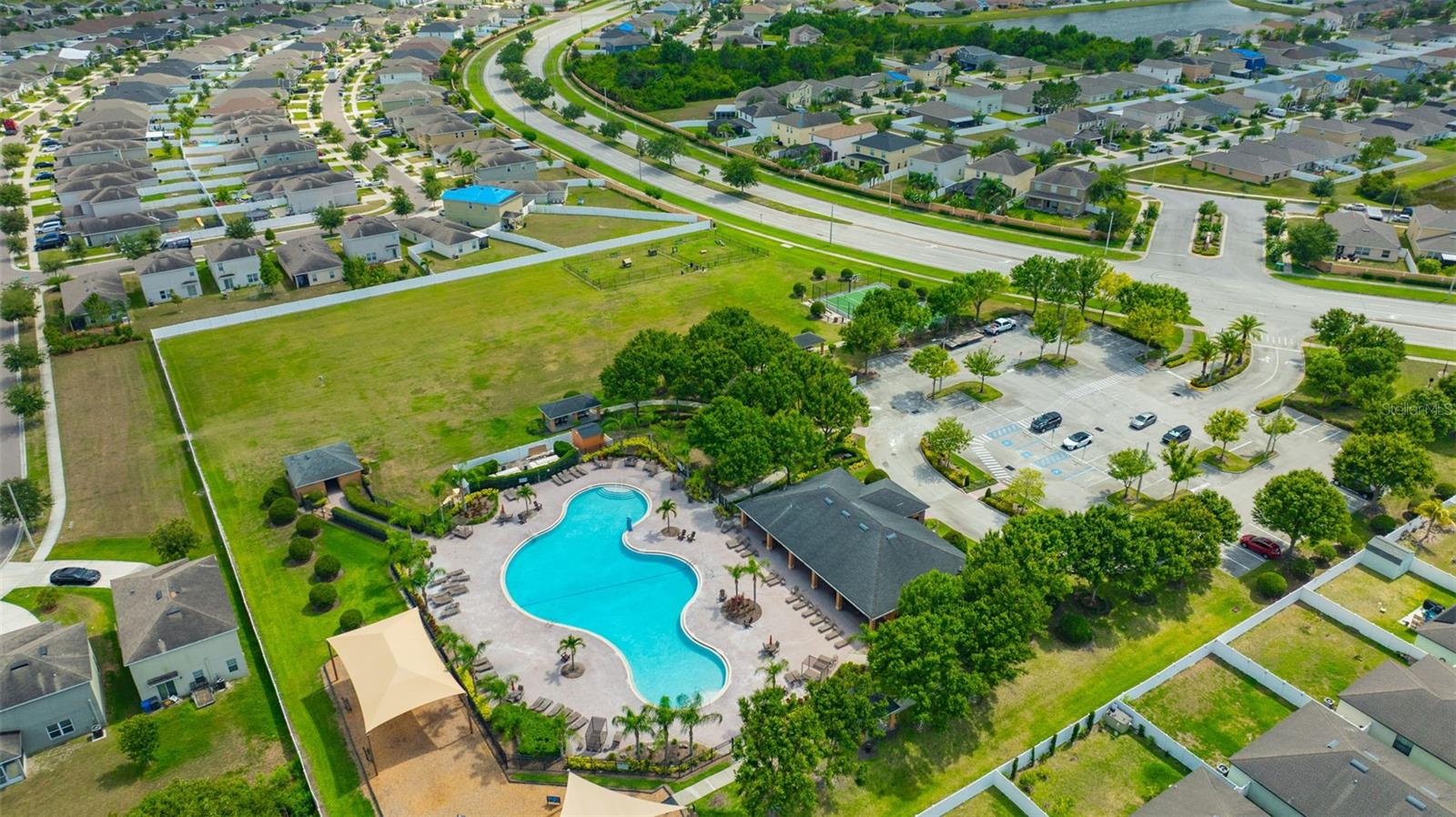 Community Pool, Playground, & Clubhouse