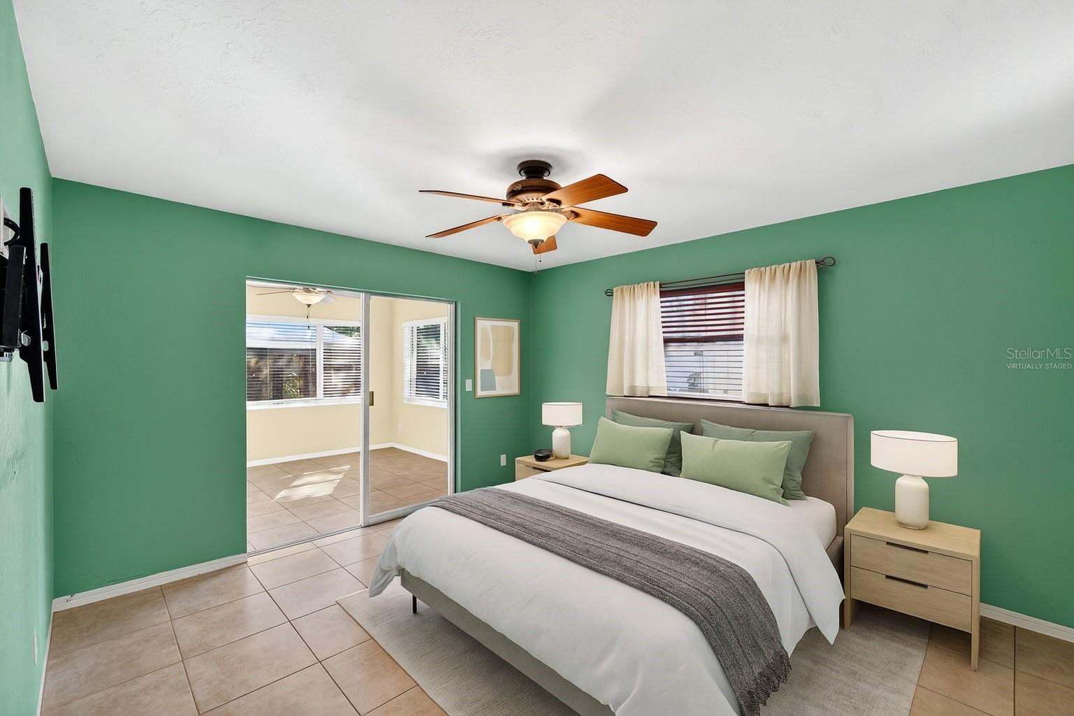 Primary Bedroom Virtually Staged