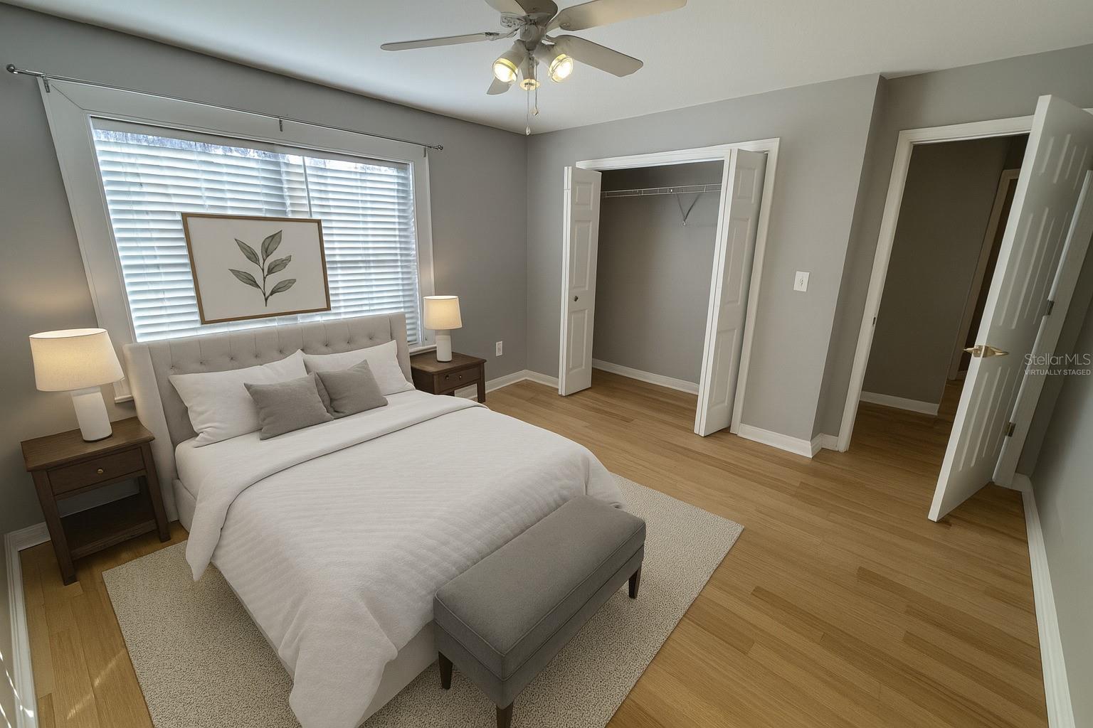 Virtually Staged Bedroom 2