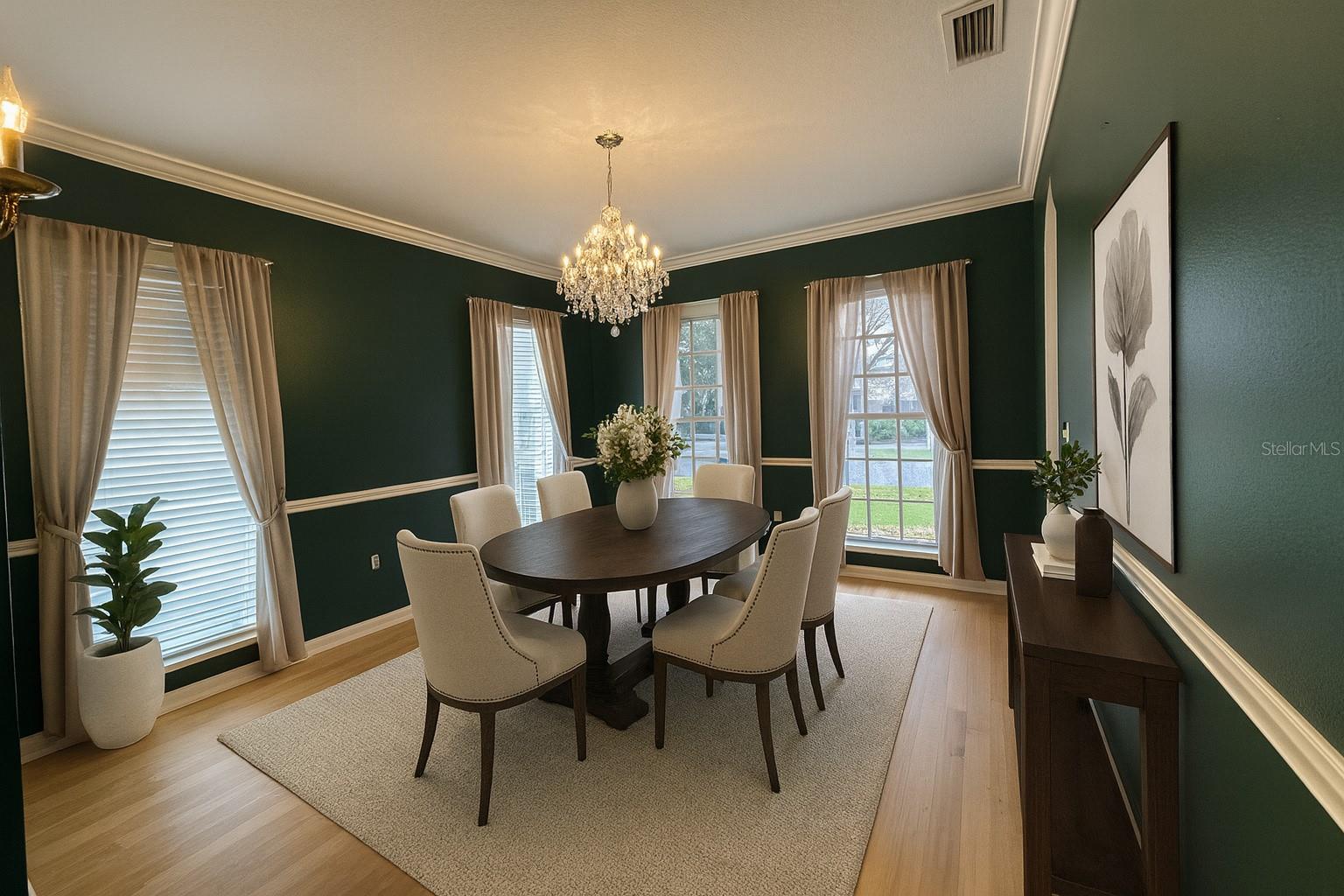 virtually stage dining room