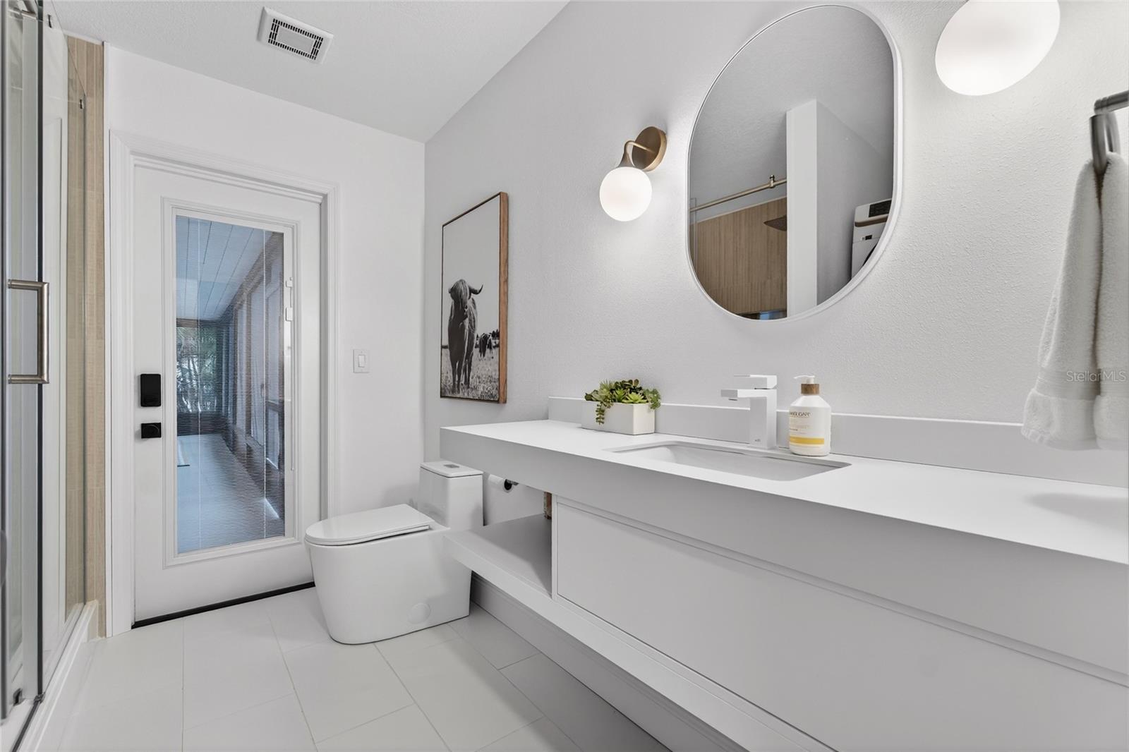 Bath 3 w. Pool Access and Stacking Washer/Dryer