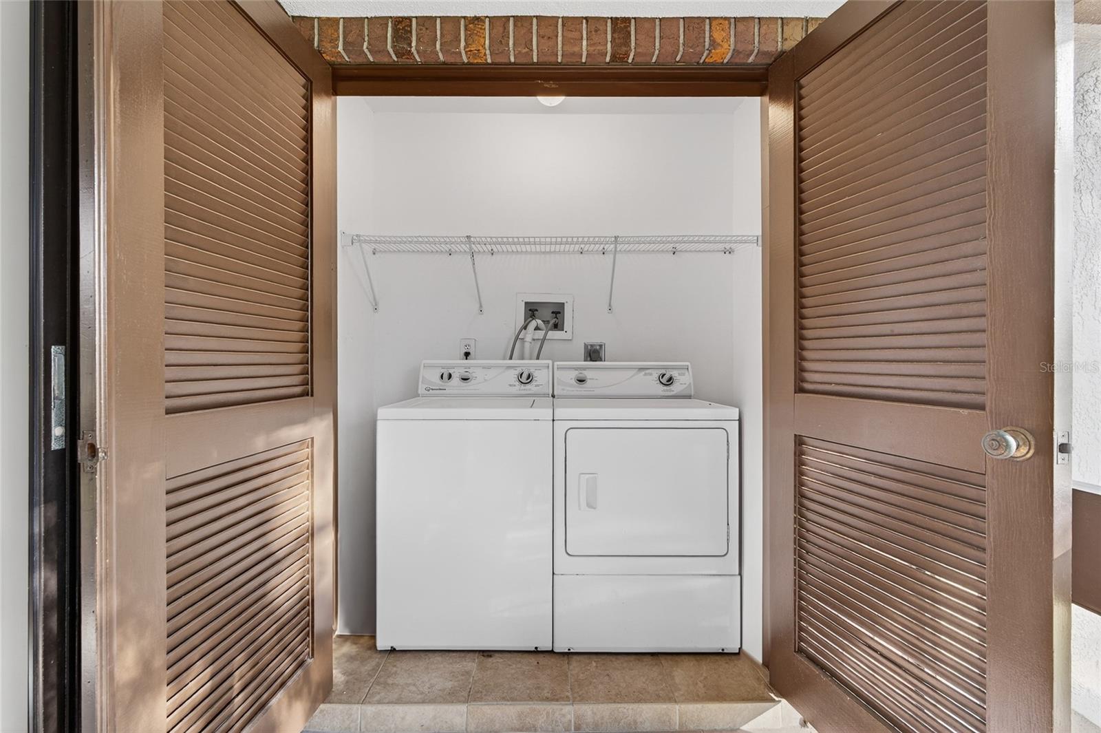 Washer & Dryer Closet