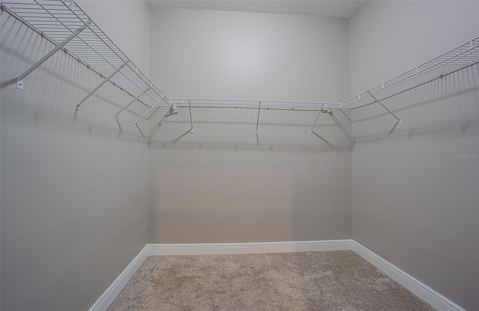 7' x 8' Walk-In  Closet in Primary Bedroom