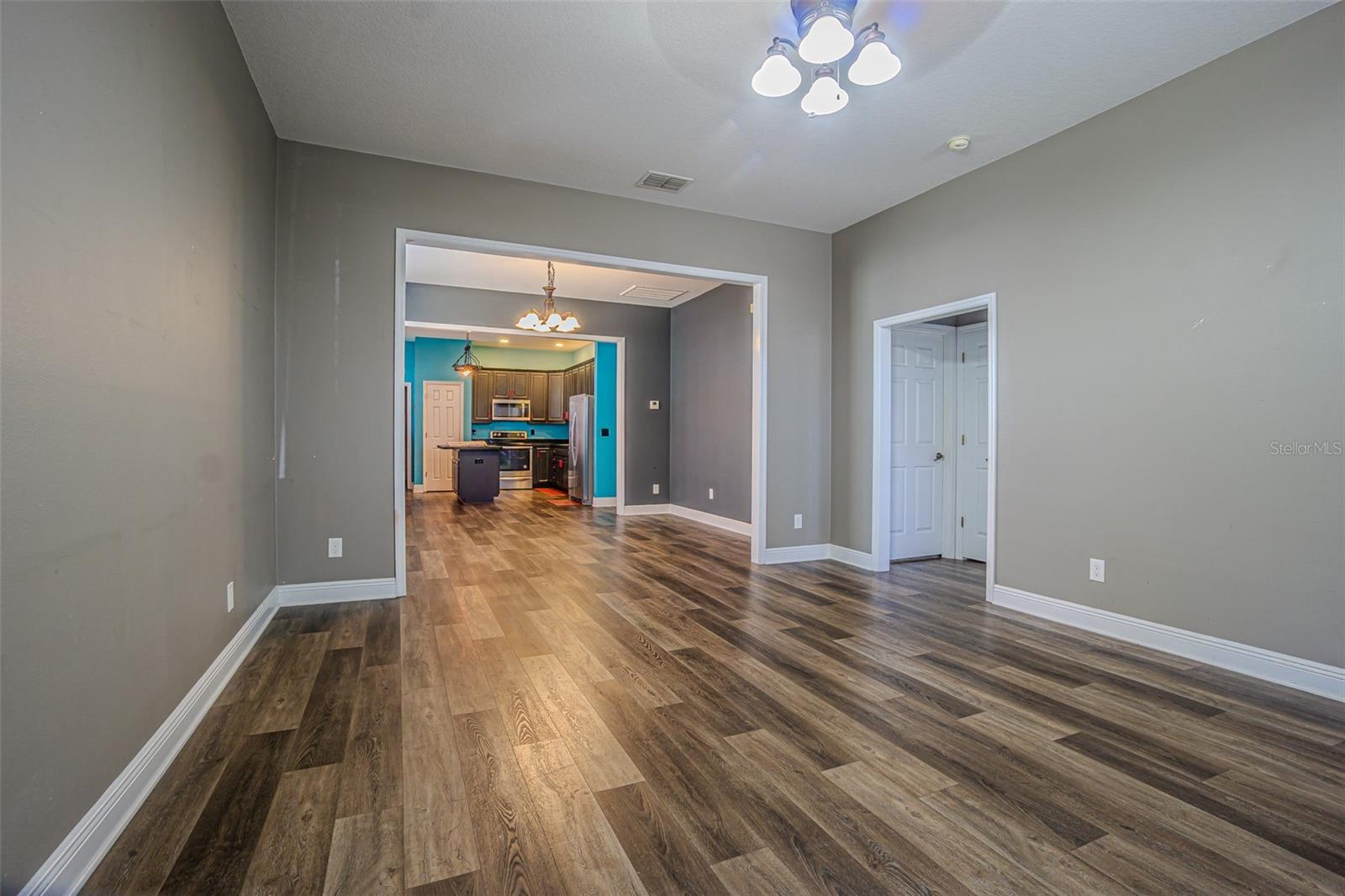 Living Room 14'x17'Luxury Vinyl Plank