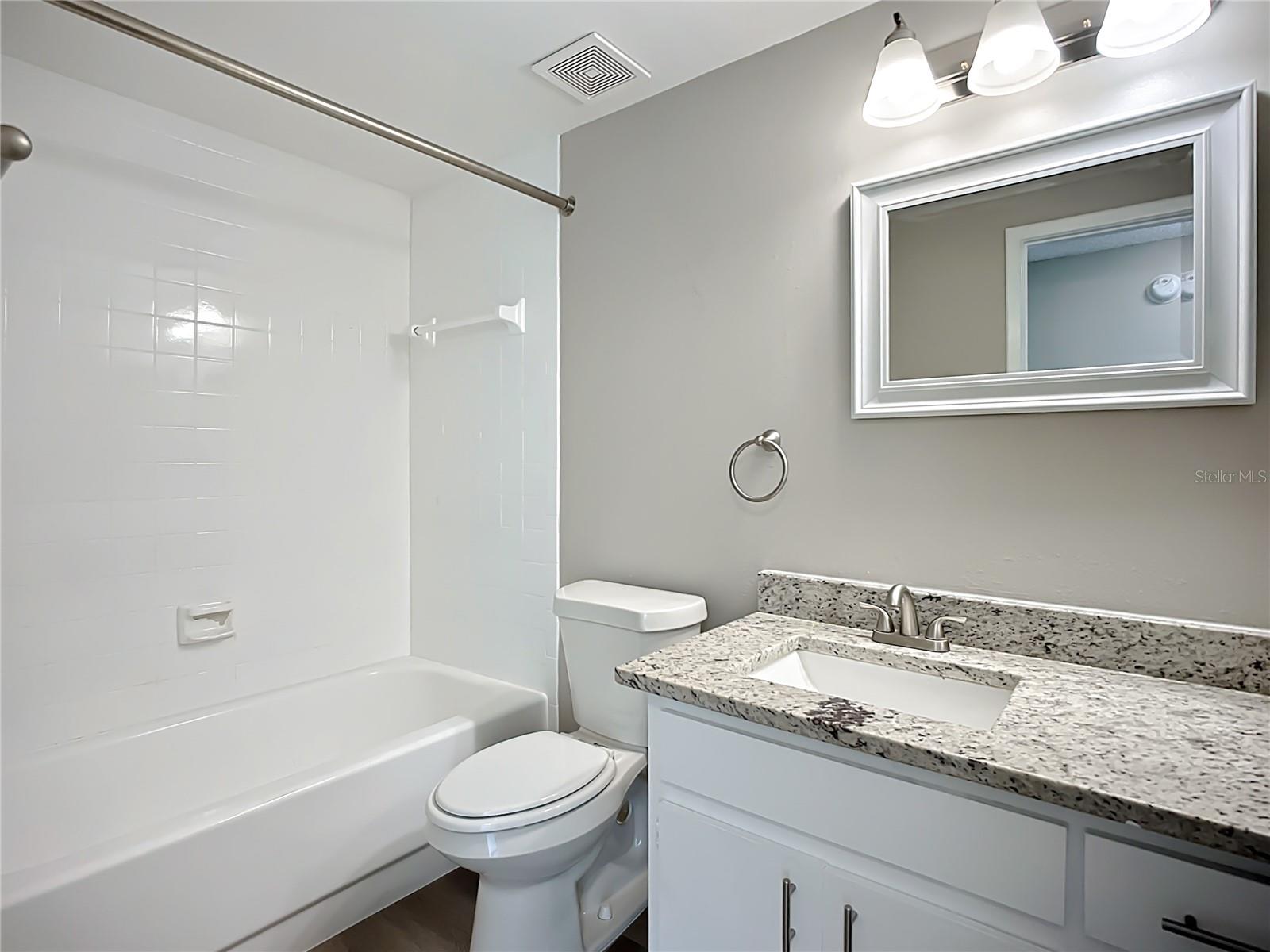 Downstairs full bath