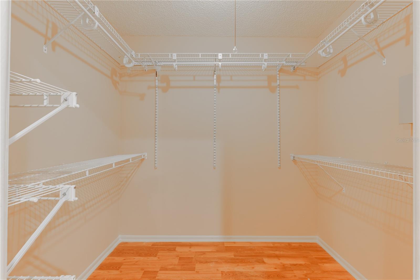 Primary walk-in closet