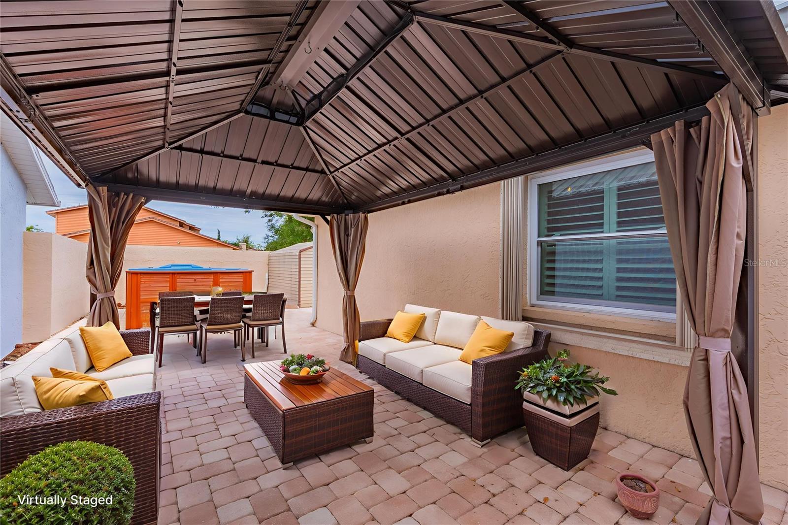 Patio - Virtual staged