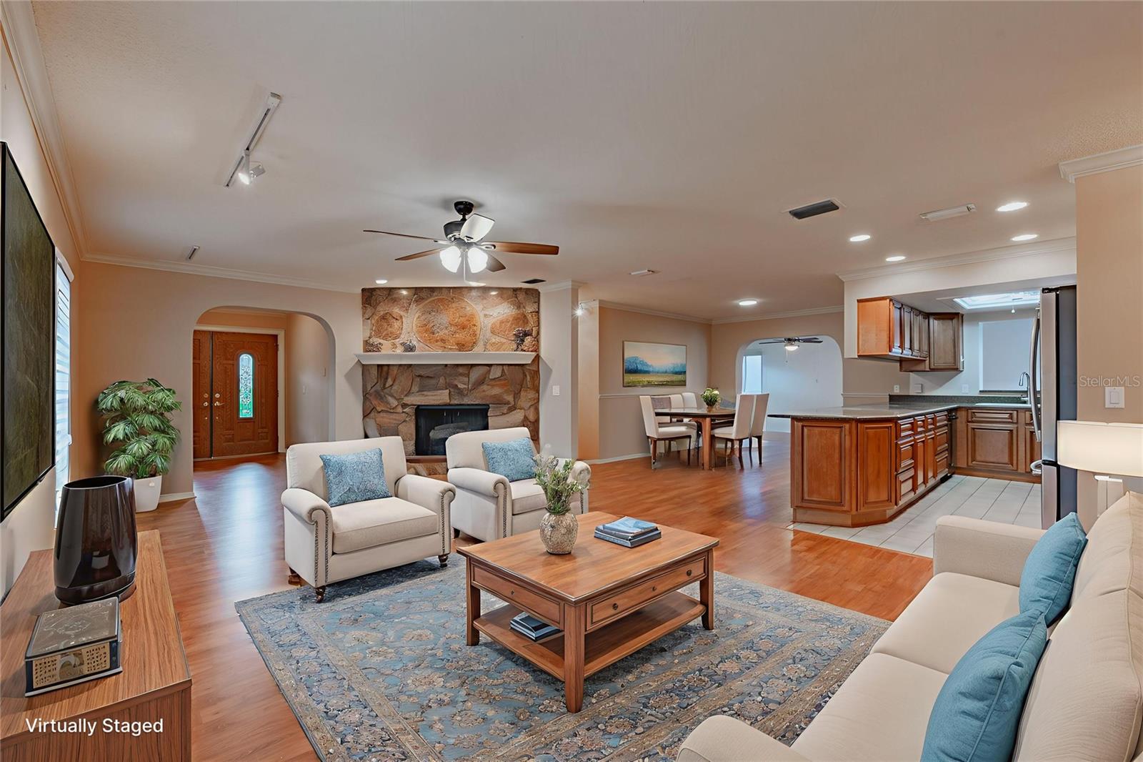 Living Room - Virtual Staged