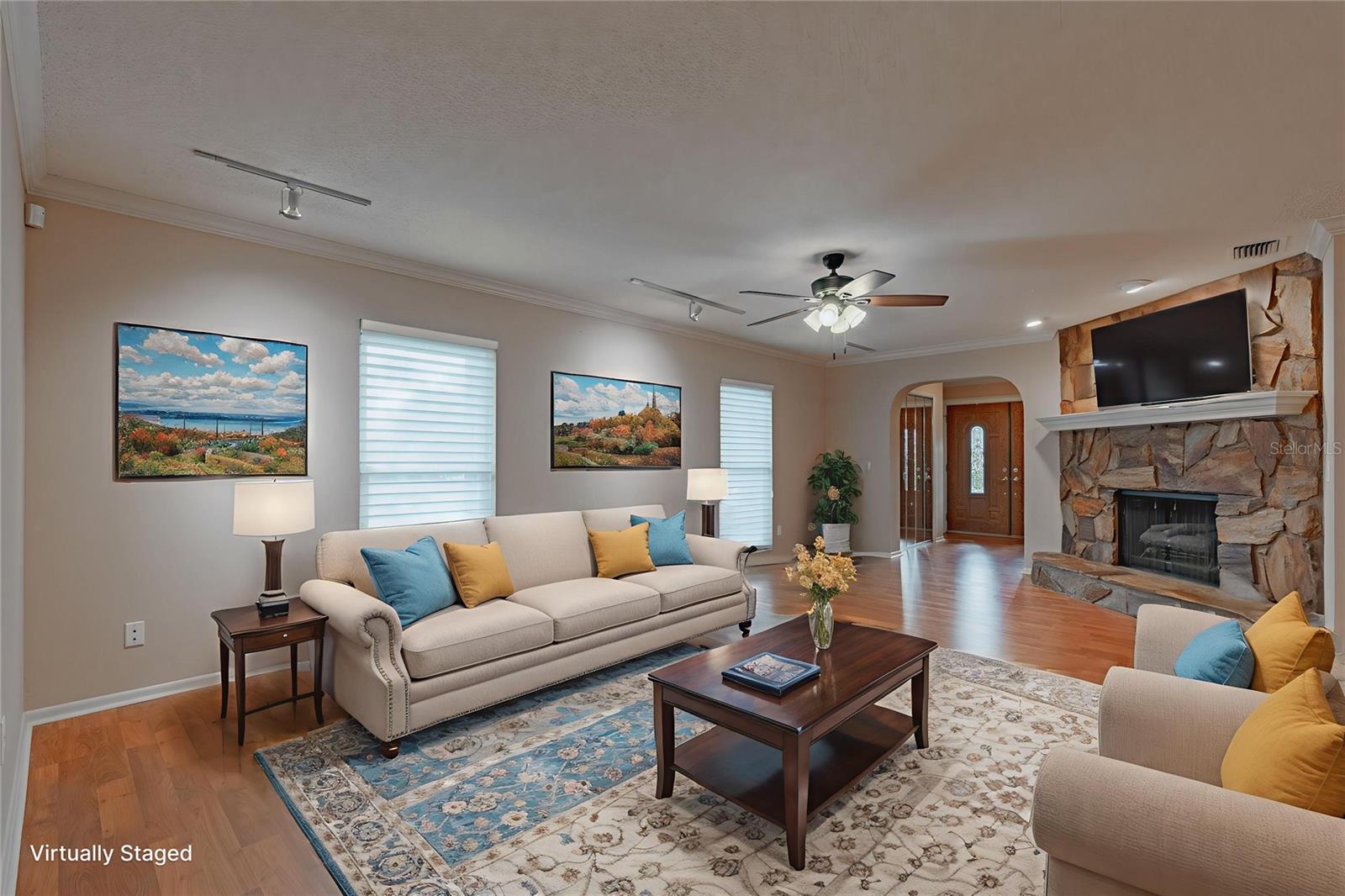 Living Room - Virtual Staged