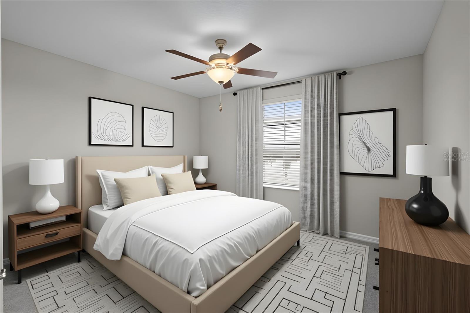 2nd Bedroom Virtually Staged