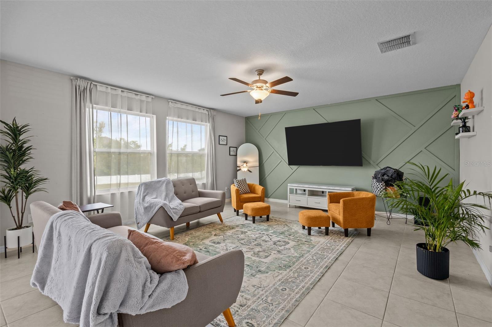 Open layout living Space