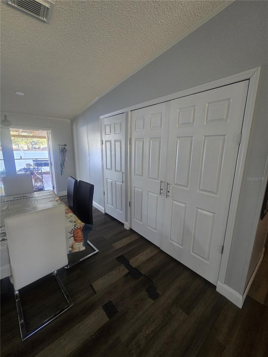 Long Pantry beside the Dining Room