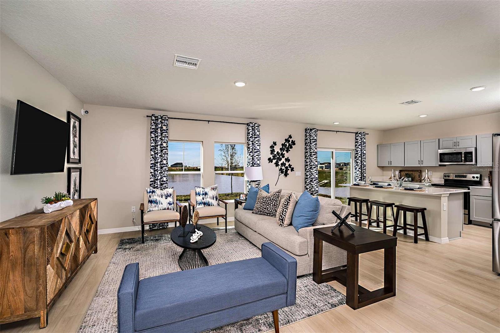 model home/virtually staged