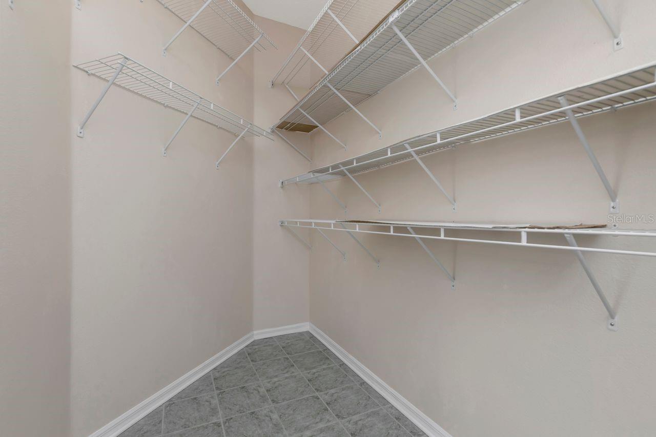 Primary Walk In Closet