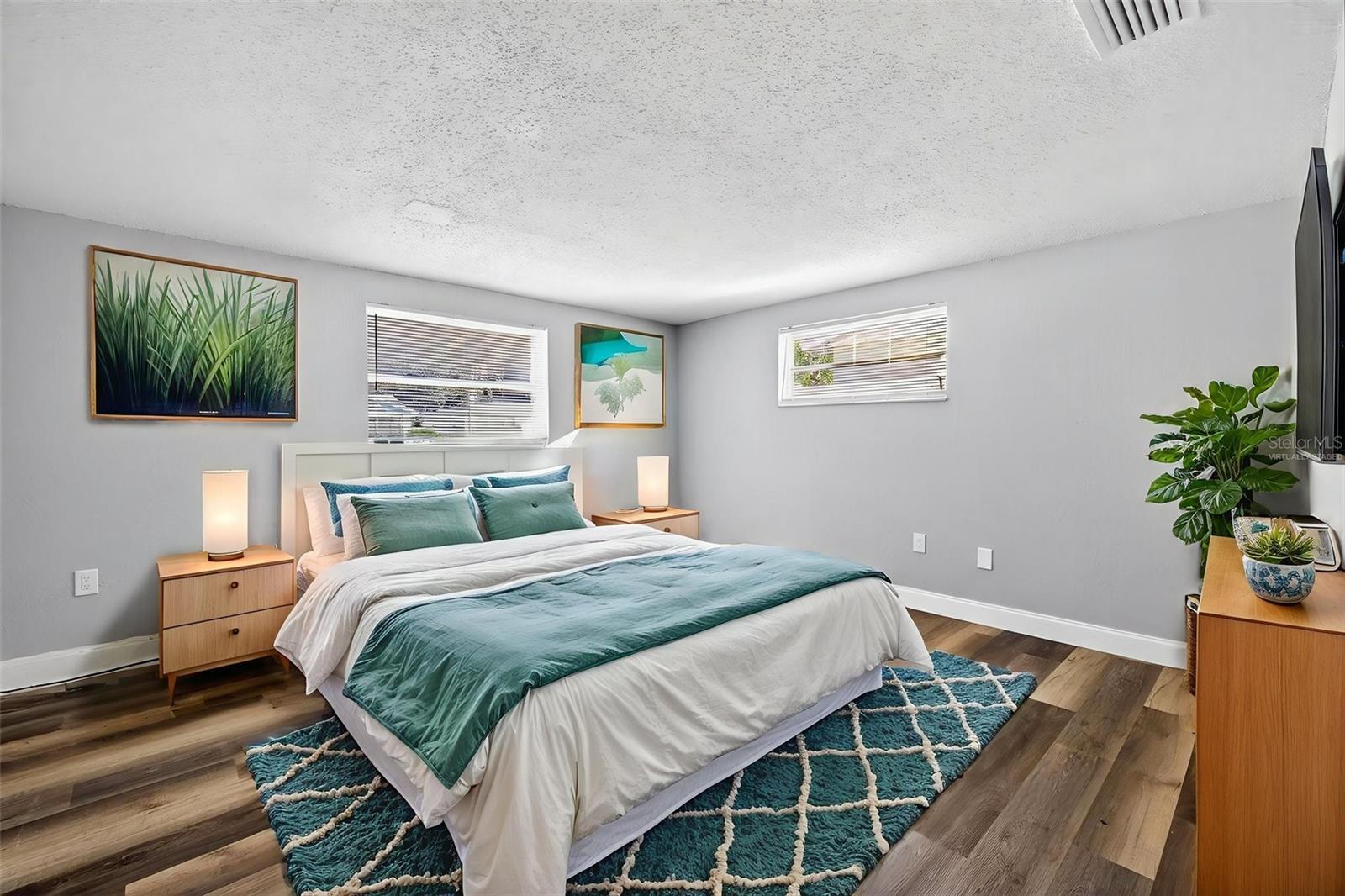 Bedroom 2 (photo is virtually staged)