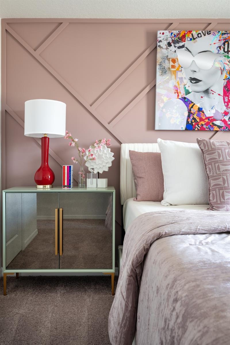 virtually staged/model home