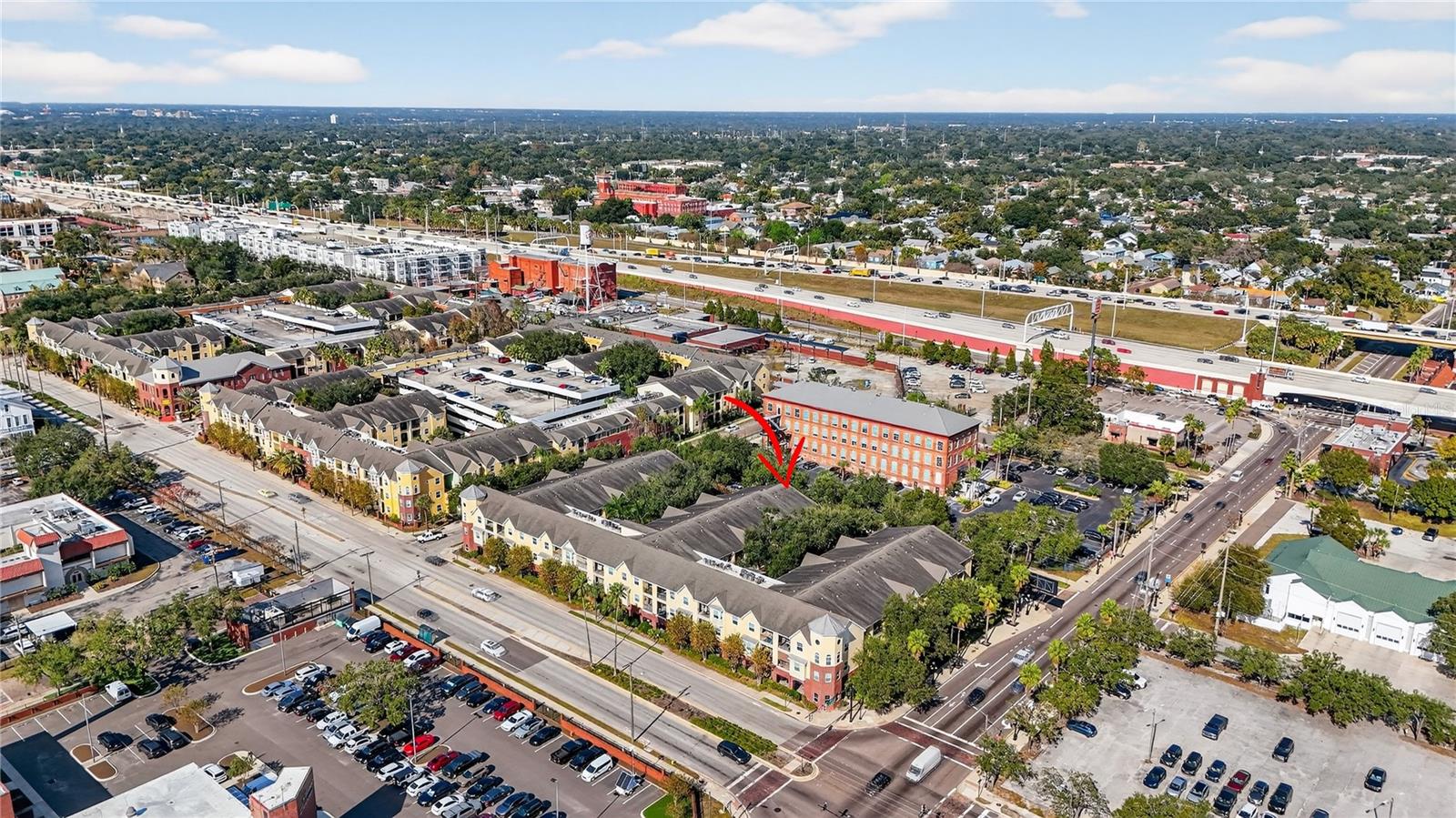 Aerial View of Community