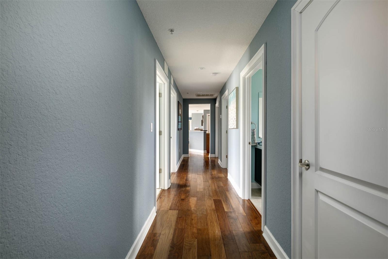 Hallway to 2nd and 3rd bedrooms