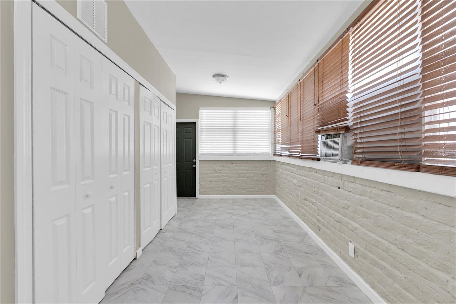 Bedroom 3 would be a great office or craft room it has lots of closet space!