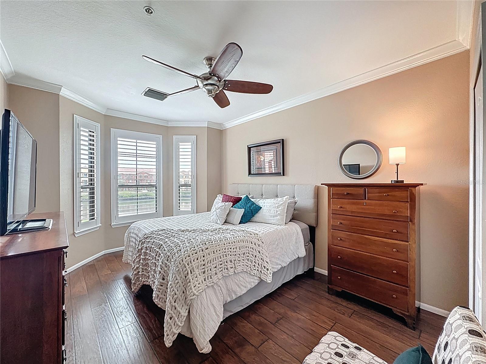 Upstairs primary suite