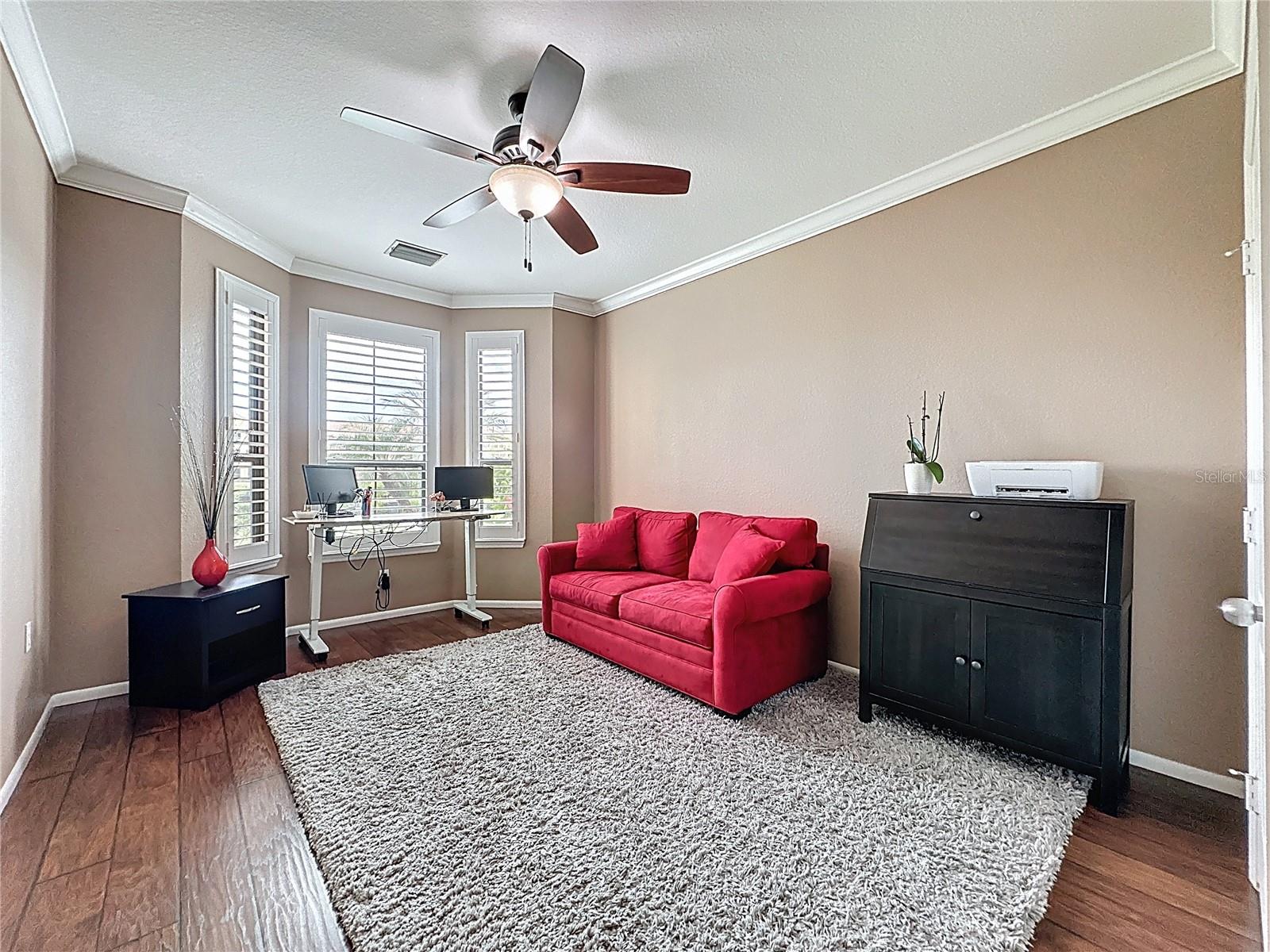 Downstairs primary suite