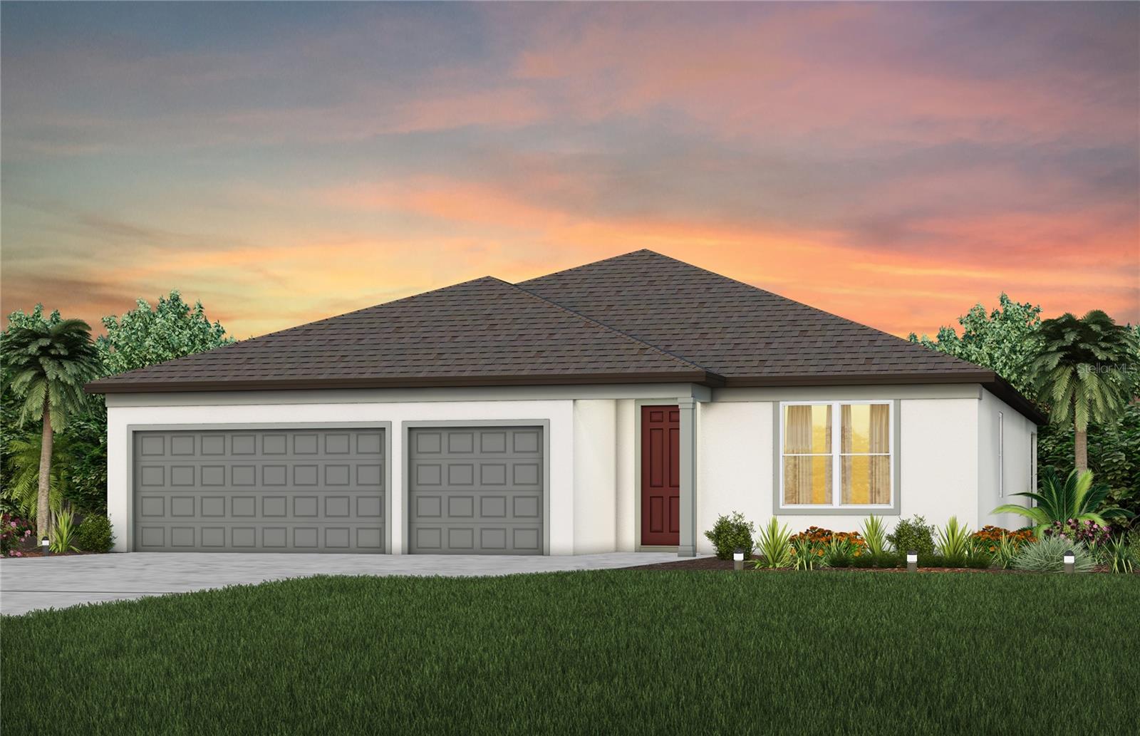Exterior Rendering, Elevation FM1