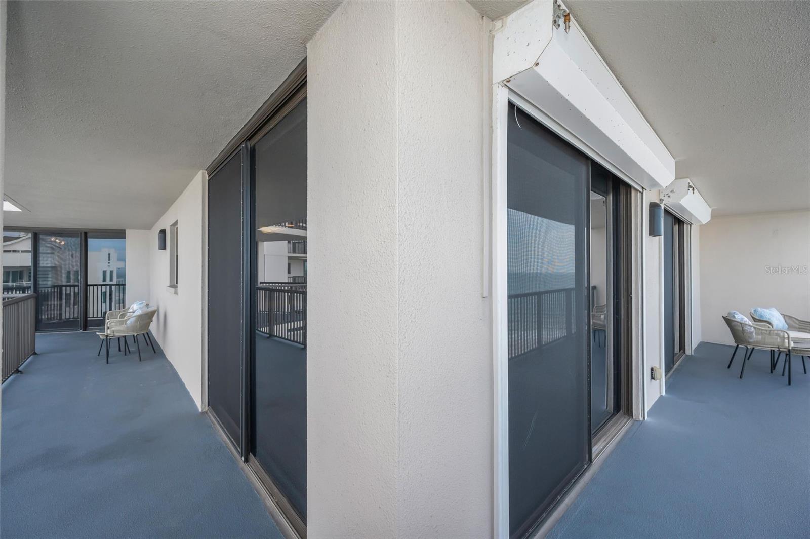 Large Wraparound Balcony