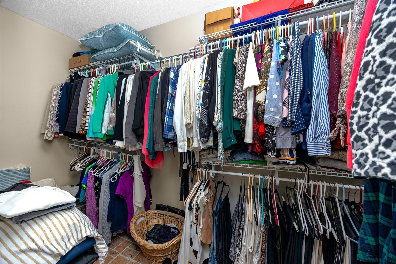 Huge walk-in closet
