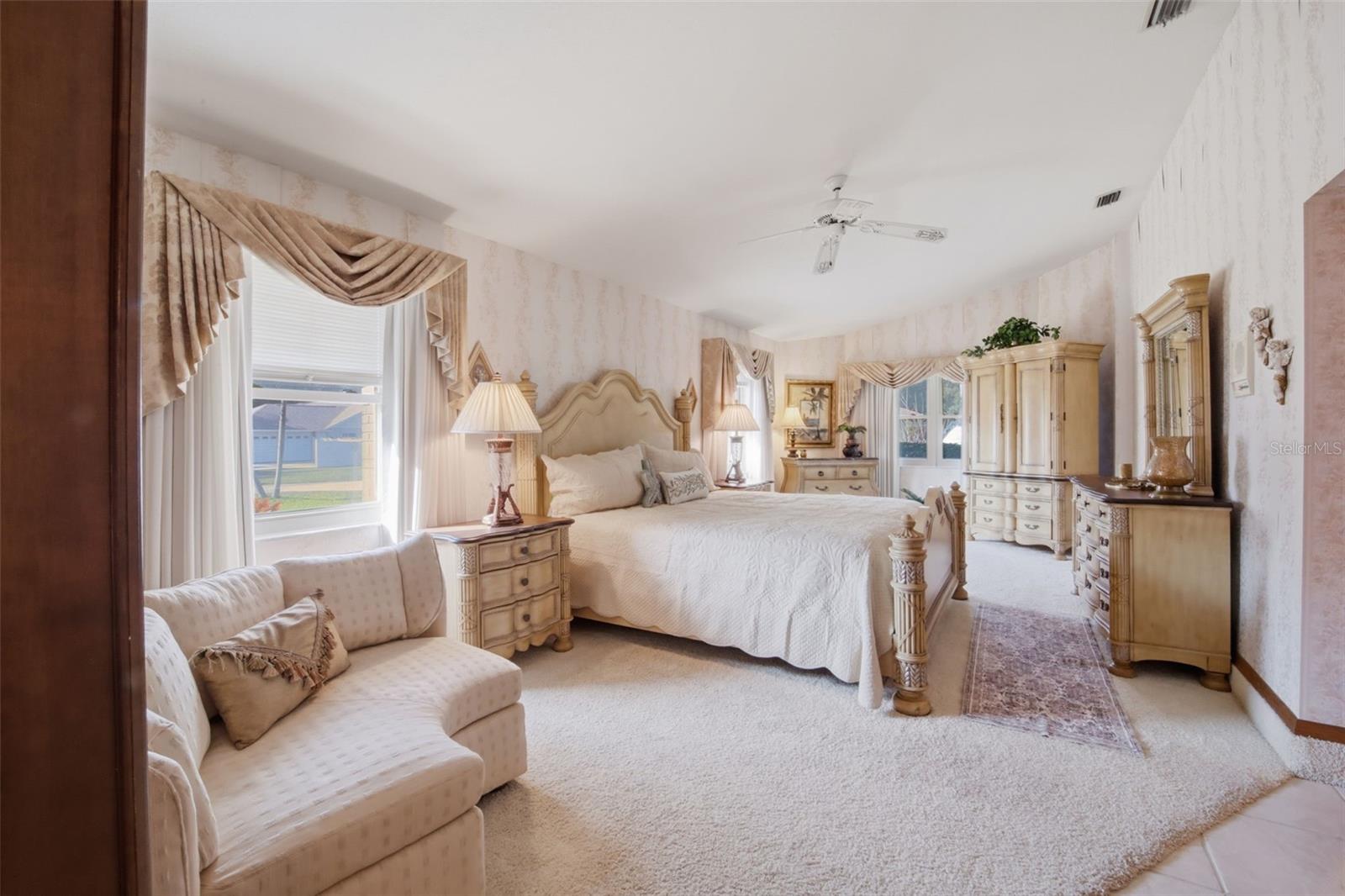 Primary Bedroom Suite with Loft Office