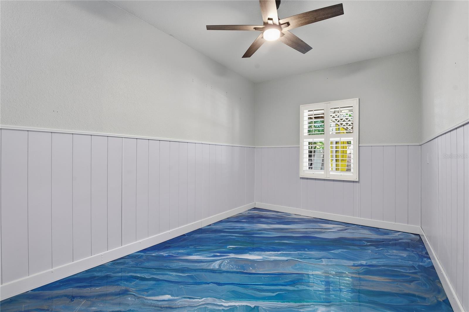 WATER RESISTANT WALLS DURAMAX WALLS, BASEBOARDS AND NEW EPOXY FLOORING