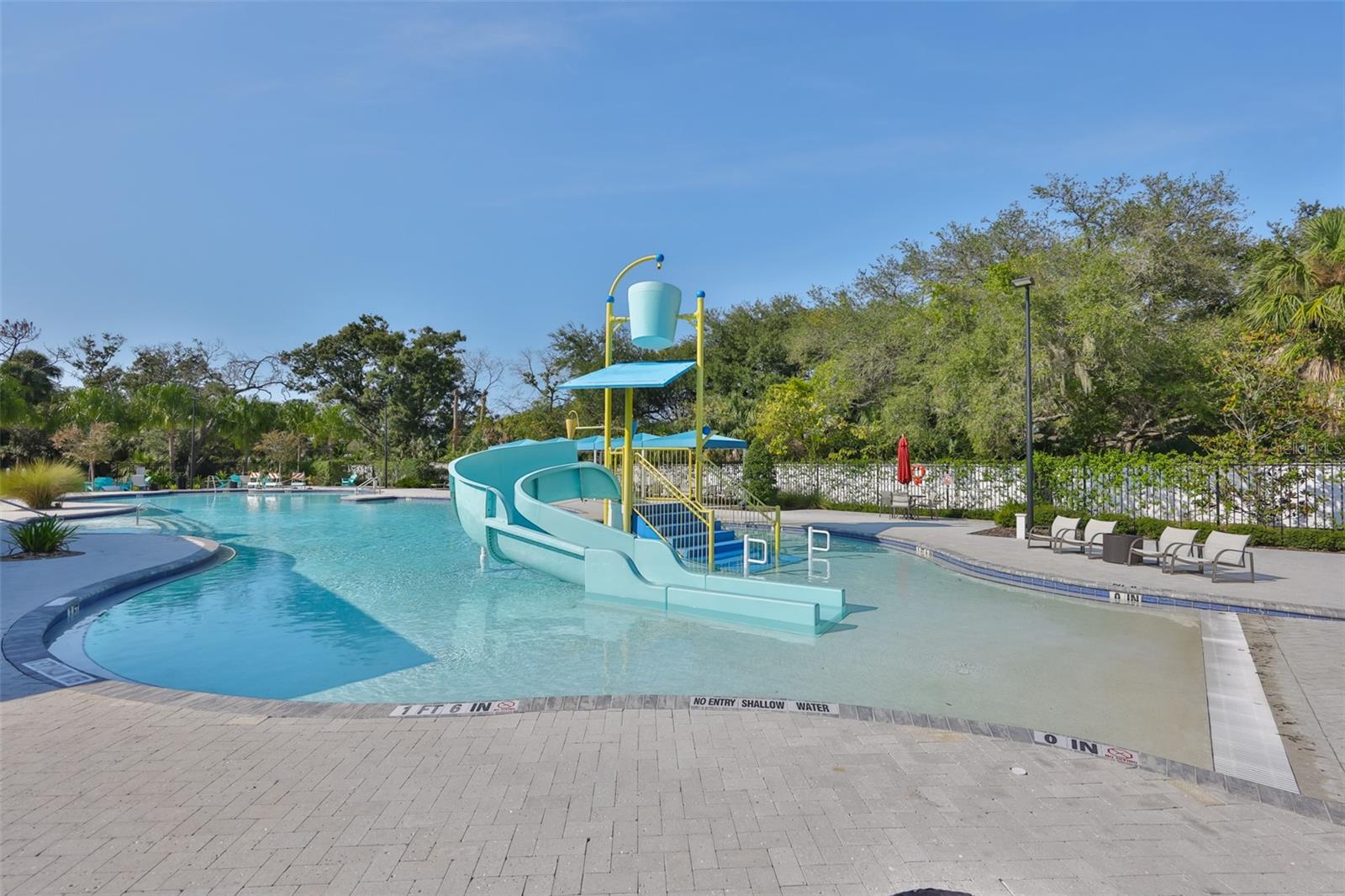 Community water slide