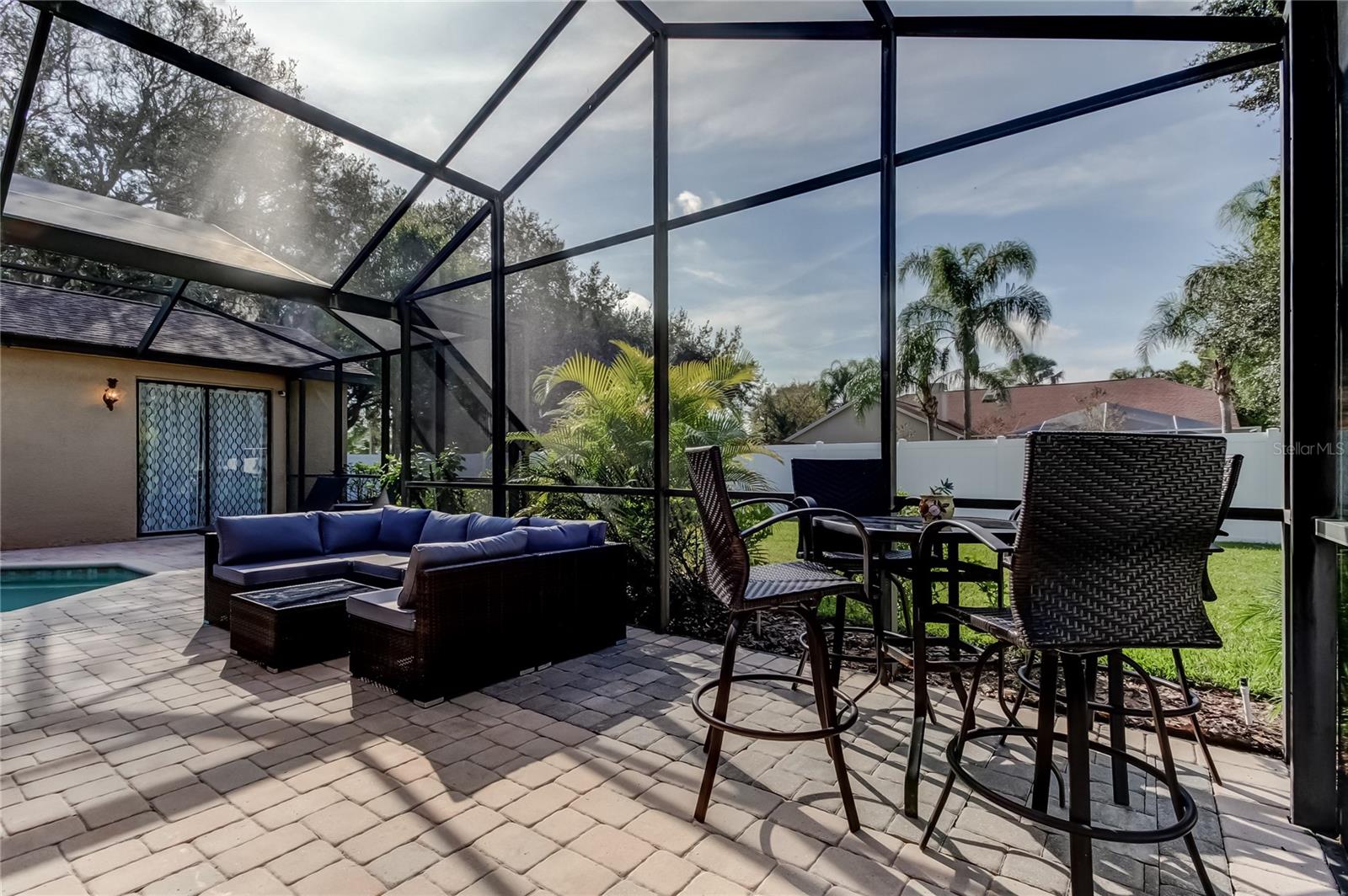 Featuring sturdy slip resistant low maintenance pavers