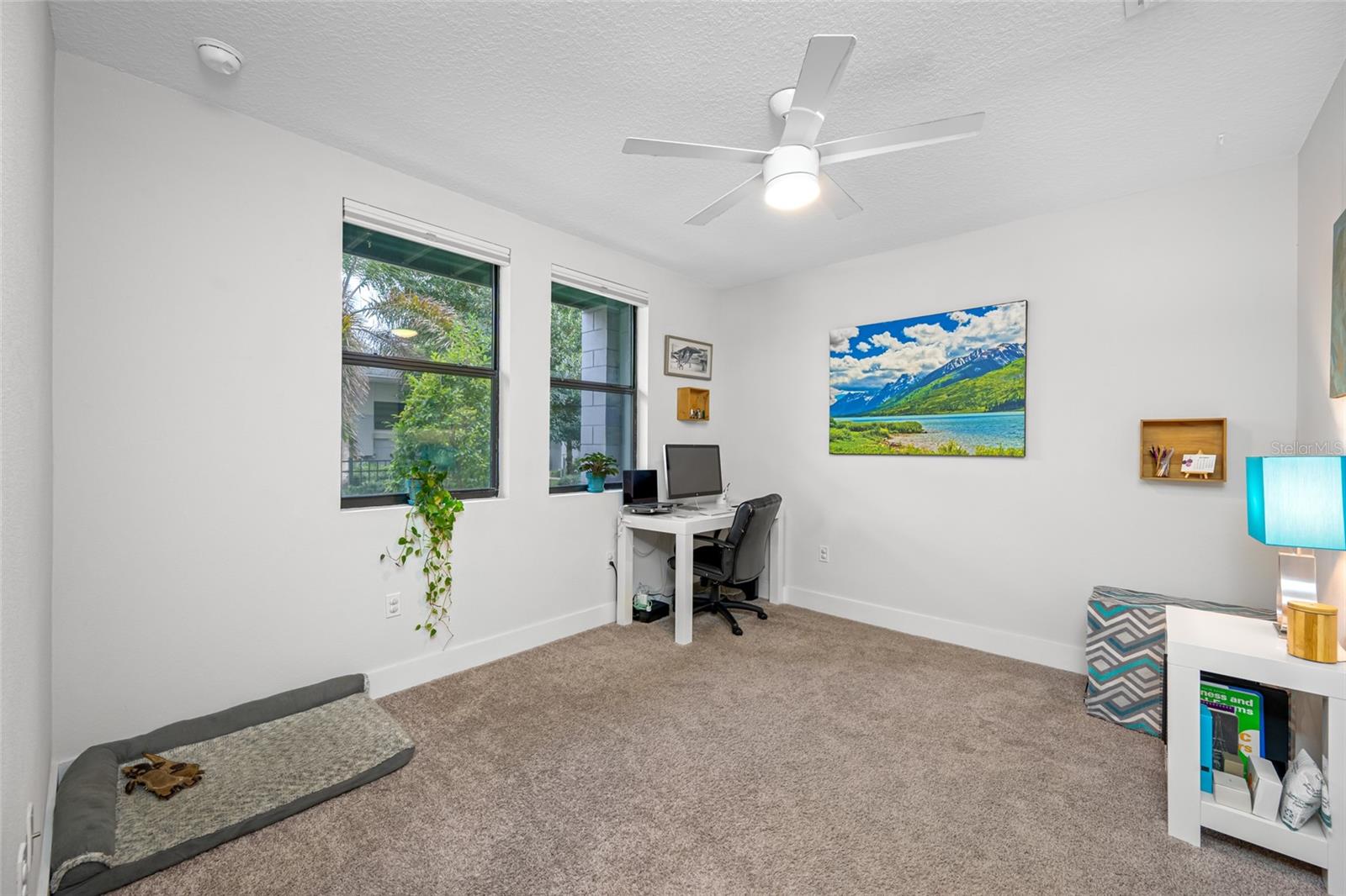 First Floor - Bedroom 3 with en-suite full bathroom & walk-in closet.