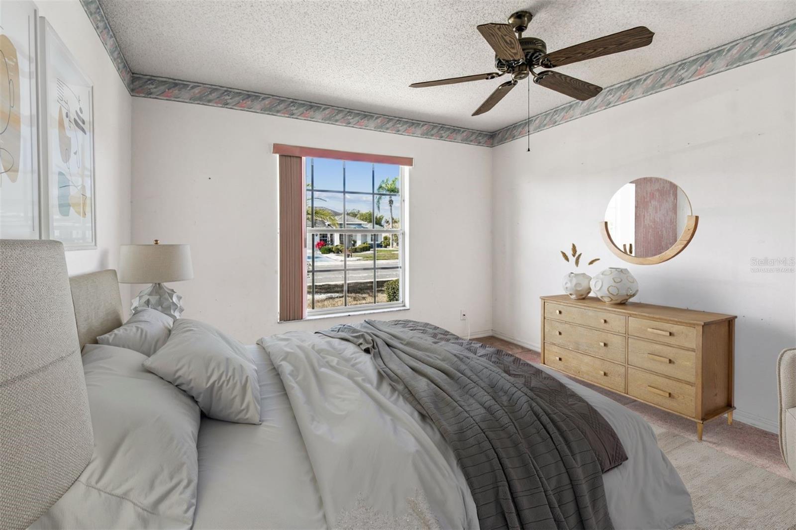 Virtually Staged Guest Room